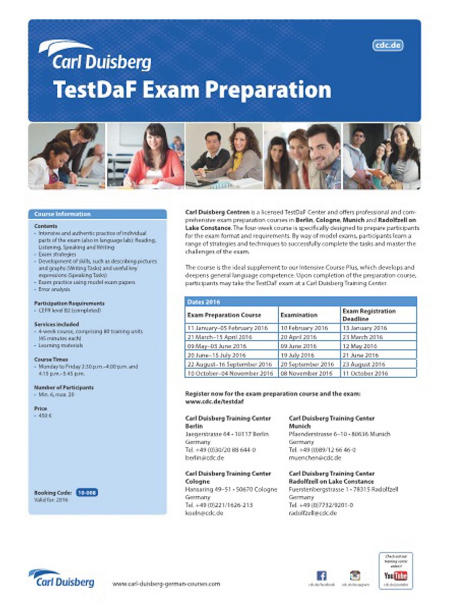 TestDaF Preparation